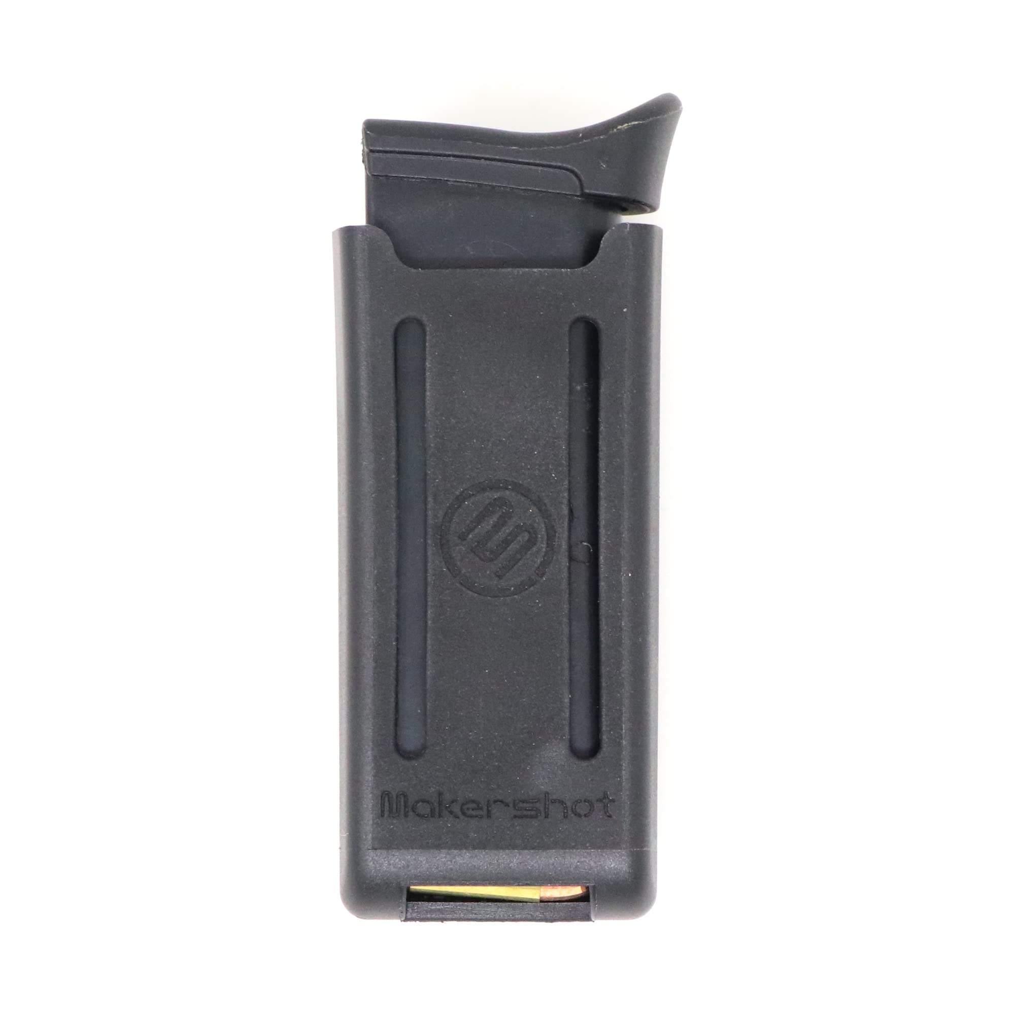 MakerShot Magazine Carrier - Tactical Gun Belt Magazine Holster for Pistol & Handgun | Durable Ammo Storage & Clip Holder | Perfect for Range Shooting, Hunting & Tactical Training