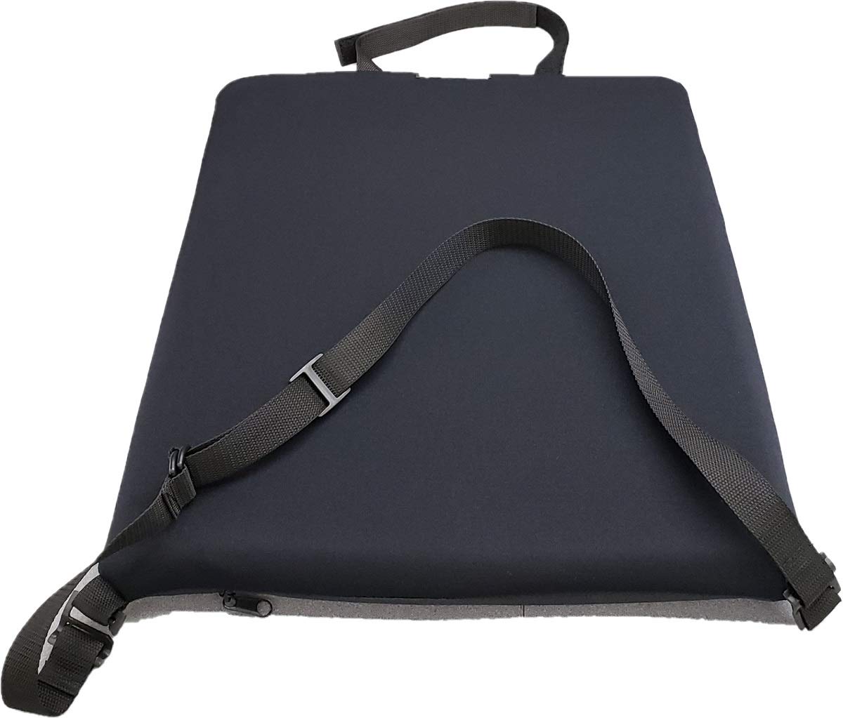 Premium Car Seat Gel Cushion for Back Pain Relief - Ergonomic Lumbar Support Pillow for Office Chair, Car, Truck & Airplane Travel - Comfortable & Breathable Memory Foam Backrest