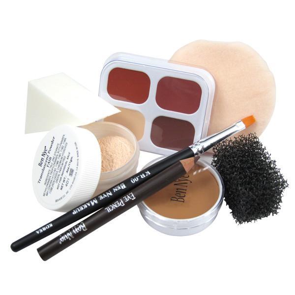 Ben Nye Professional Makeup Creme Kit - High-Quality Theatrical & Special FX Makeup for Halloween, Cosplay & Film - Perfect for Actors, Artists & Makeup Enthusiasts