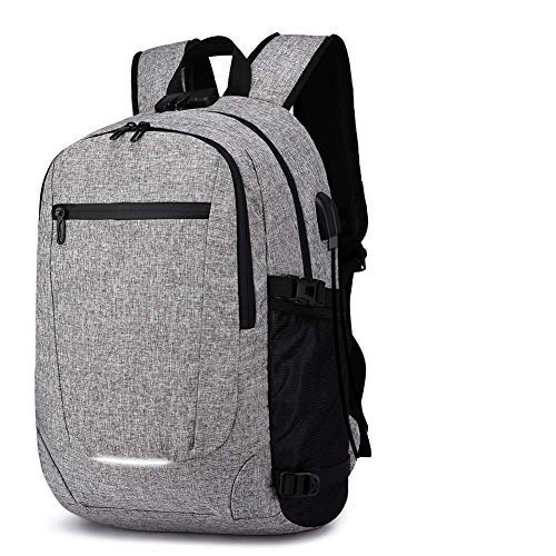 Travel Laptop Backpack for Business & College - Anti-Theft, Slim, Durable Design with USB Charging Port & Water-Resistant Material, Fits 15.6 Inch Laptop & Notebook - Perfect for Commuting, School, and Office Use