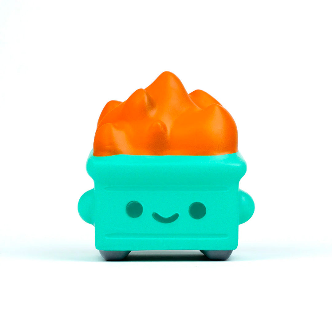 Stress Relief Squishy Toy - Dumpster Fire Design for Anxiety & Stress Relief - Fun Sensory Fidget Toy for Adults & Kids - Perfect for Office, Home, and Classroom Use