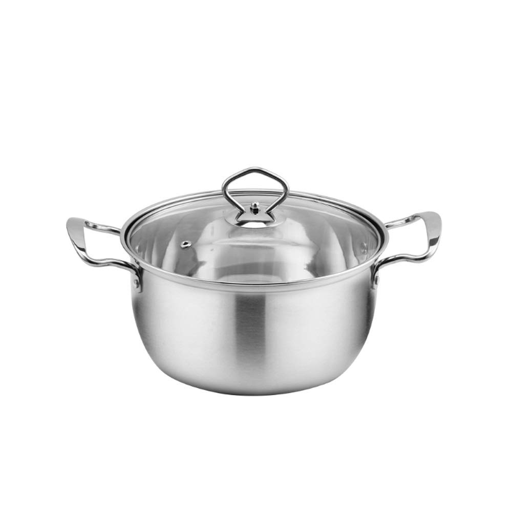 Premium Stainless Steel Non-Stick Milk Pot & Stock Pot - Uncoated Butter Warmer for Cooking, Boiling, and Simmering Soups, Sauces, and Beverages - Ideal for Home Kitchen, Restaurant, and Catering Use
