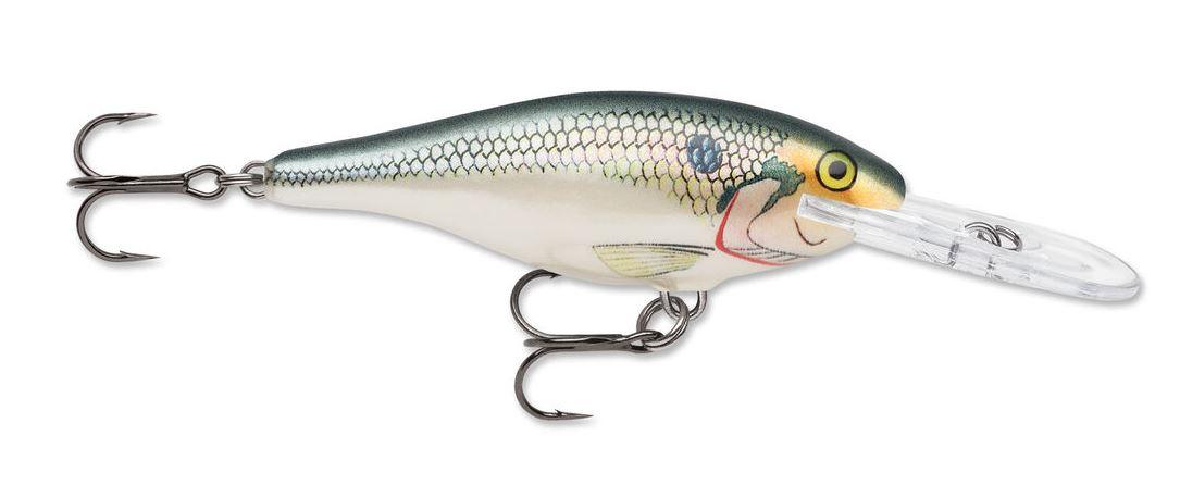 Rapala Shadow Shad Rap Jerkbait Fishing Lures - Topwater Bass Fishing Bait for Freshwater & Saltwater - Ideal for Jerking, Twitching & Casting Techniques