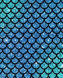 Dreamlike Mermaid Fish Scale-12