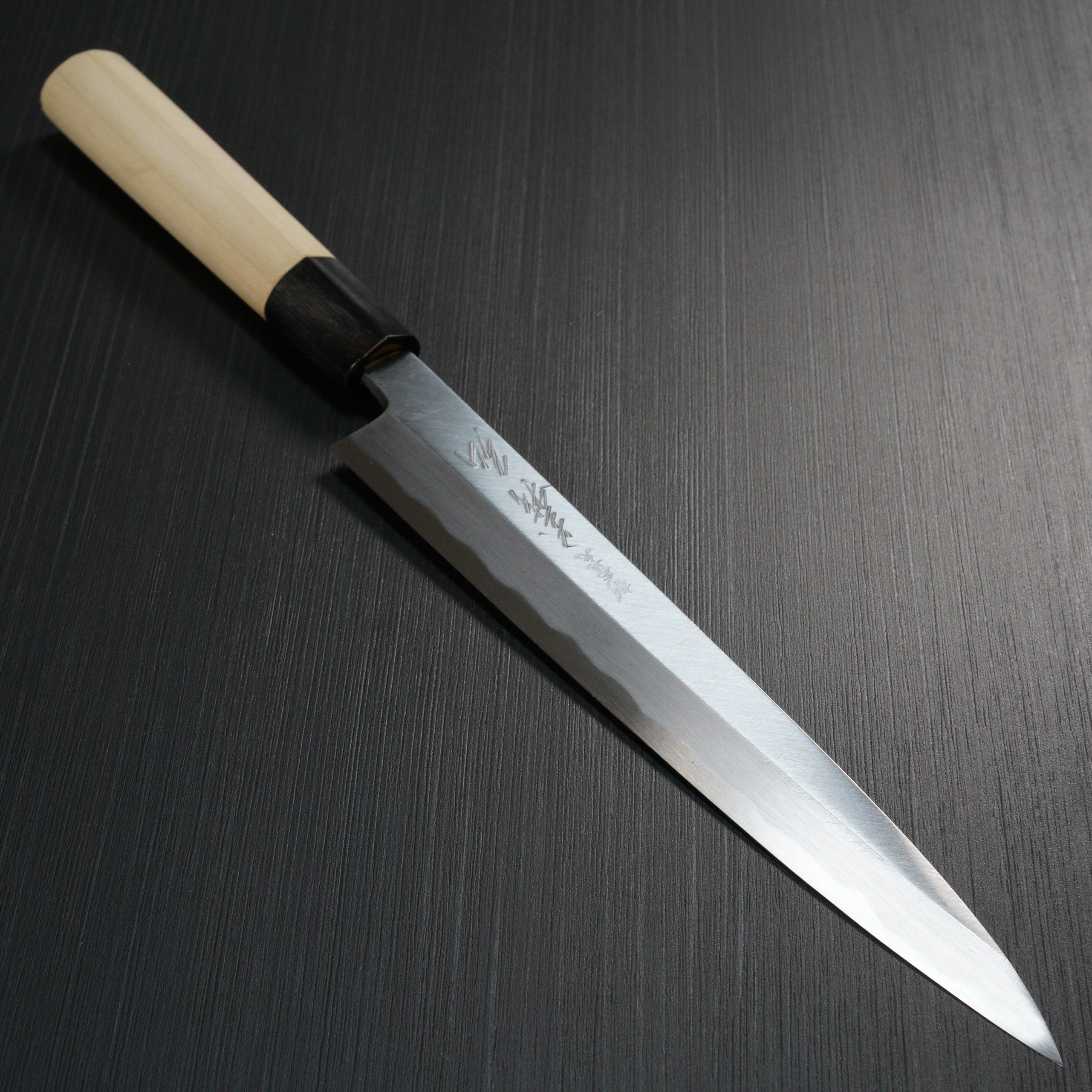Premium Yoshihiro Jyosaku Shirogami White Steel #2 Sashimi Yanagiba Knife 210mm - Japanese Chef Knife for Sushi, Sashimi & Precision Cutting - Perfect for Professional Chefs & Home Cooks