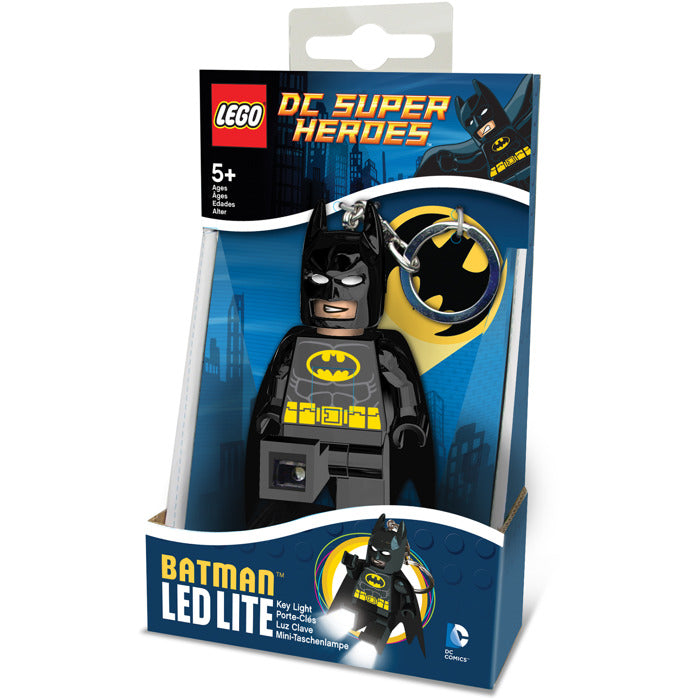Batman LED Keychain Flashlight - Compact & Bright for Nighttime Safety, Outdoor Adventures & Emergency Use
