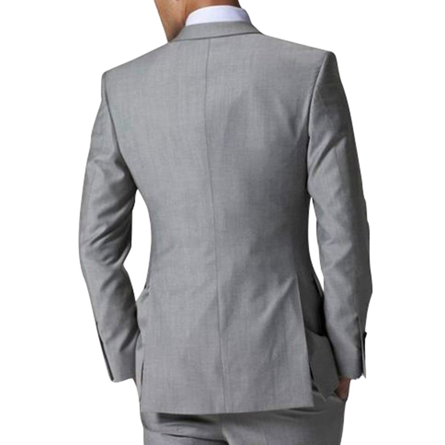 Men's 3 Piece Wedding Suit Slim Fit Vintage Tuxedo Set - Blazer, Vest & Pants for Formal Events, Prom & Groom Attire