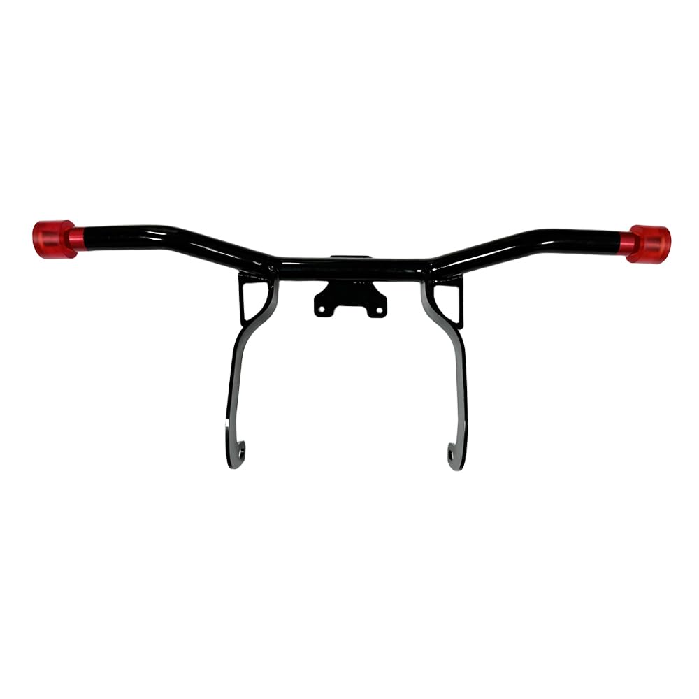 Harley-Davidson Touring Engine Guard - Compatible with Street Glide, Road Glide, Road King, Electra & Ultra Models (2014-2023) - Red Crash Bar - Perfect for Highway Cruising & Motorcycle Protection