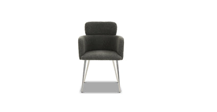 Atlas Dining Armchair - Modern Wooden Dining Chair for Kitchen & Dining Room - Comfortable & Stylish Home Furniture for Family Gatherings & Dinner Parties