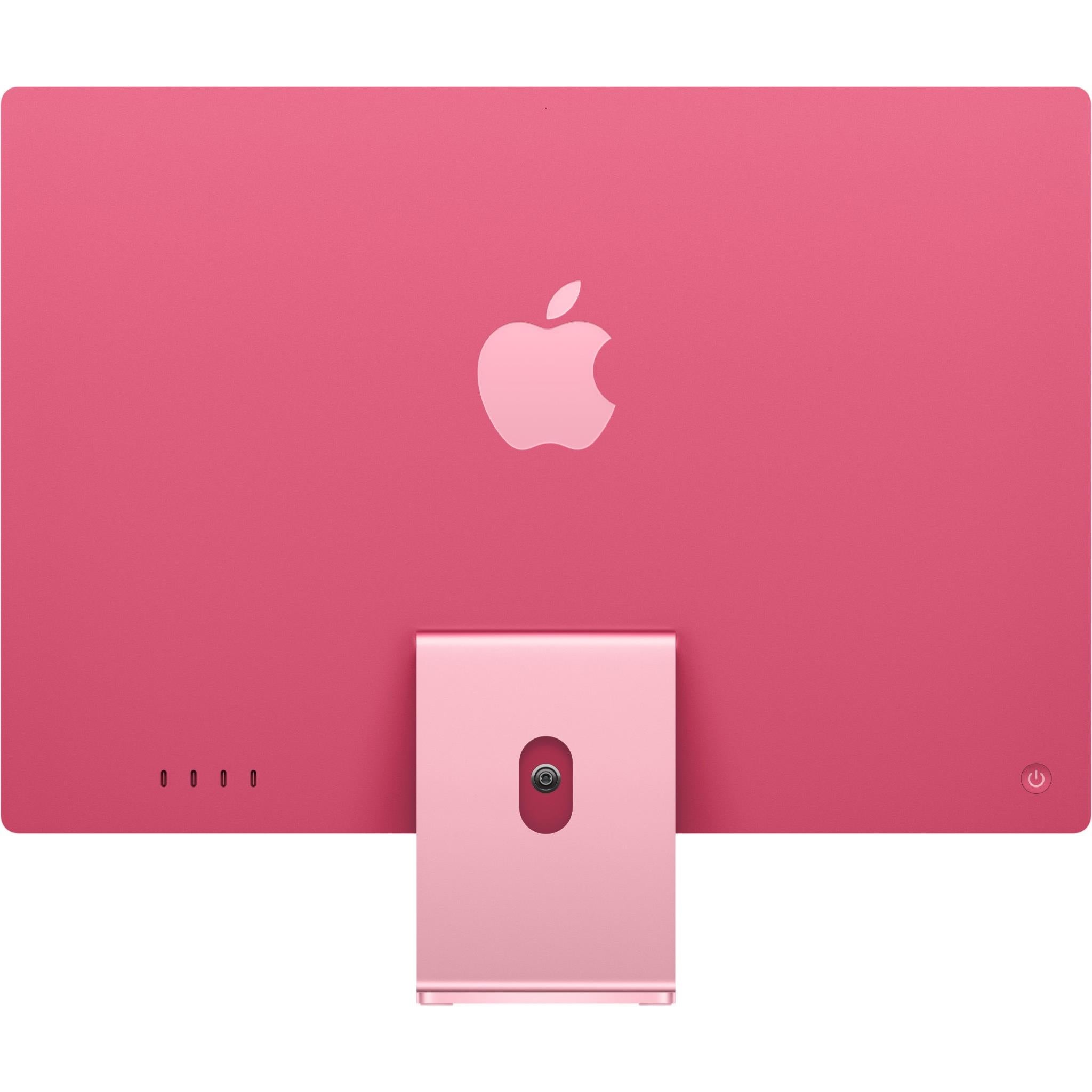 Apple iMac 24-inch with Retina 4.5K Display, M4 Chip (10-core CPU, 16GB RAM, 512GB SSD) in Pink - 2024 Model | Perfect for Graphic Design, Video Editing & Home Office Use