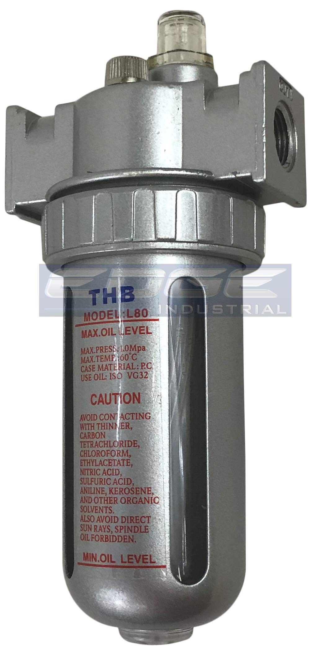 MID Flow Lubricator Oiler for Compressed Air - 3/8