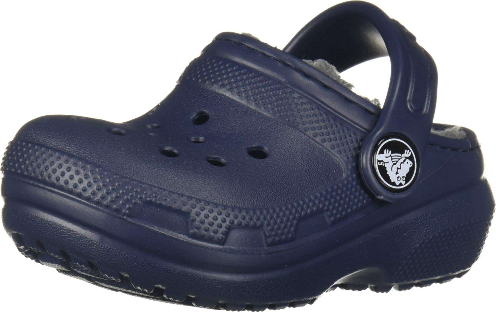 Crocs Unisex-Child Classic Lined Clog | Waterproof Winter Shoes for Kids | Indoor & Outdoor Play, School, and Snow Days