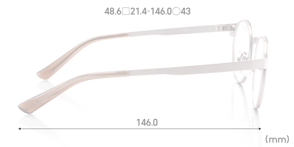 JINS Switch Classic U178 02 - Stylish Blue Light Blocking Glasses for Men & Women | Anti-Eye Strain Computer Glasses for Gaming, Office Work & Digital Screen Use