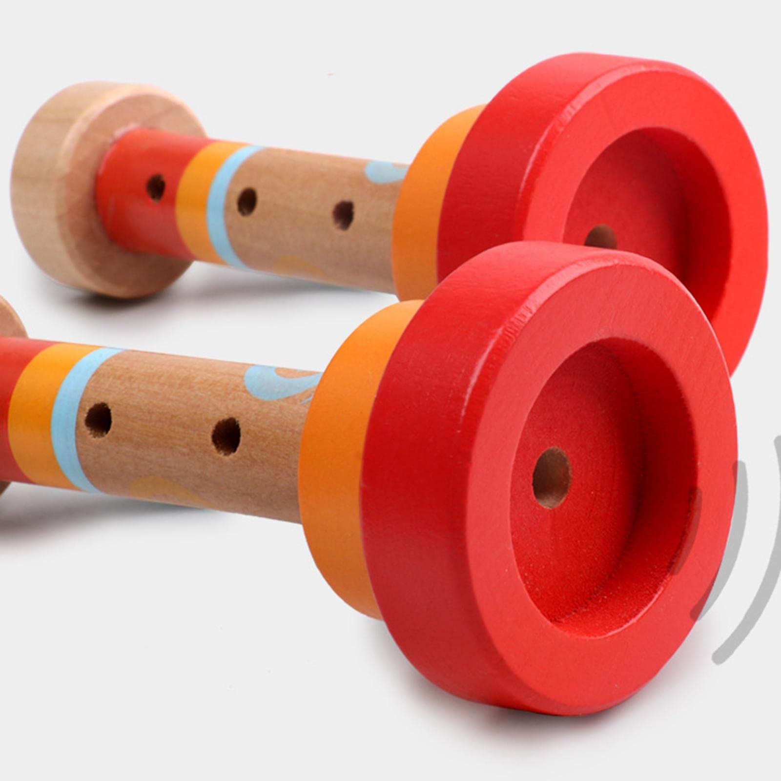 Wooden Trumpet Toy for Kids - Musical Instrument for Pretend Play & Early Learning - Perfect for Birthday Gifts, Classroom Activities & Music Exploration
