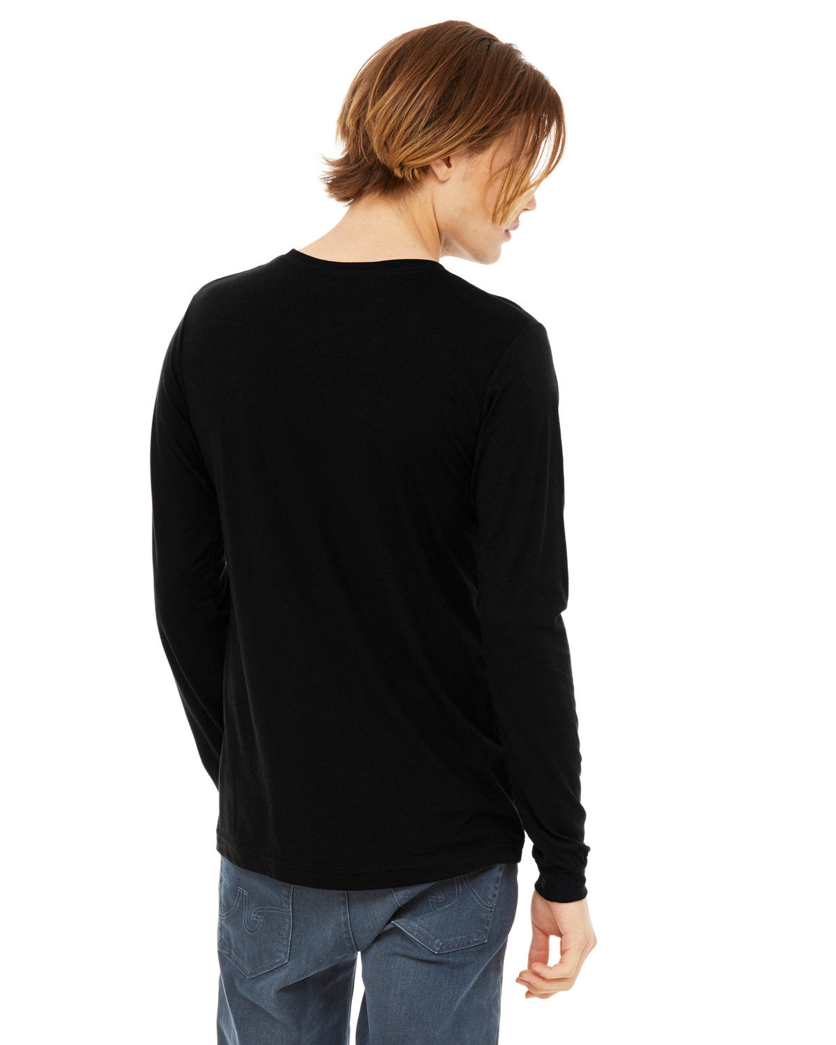 Bella + Canvas 3513 Unisex Triblend Long Sleeve T-Shirt | Soft Comfortable Crewneck Tee for Men & Women | Perfect for Casual Wear, Layering & Everyday Outfits