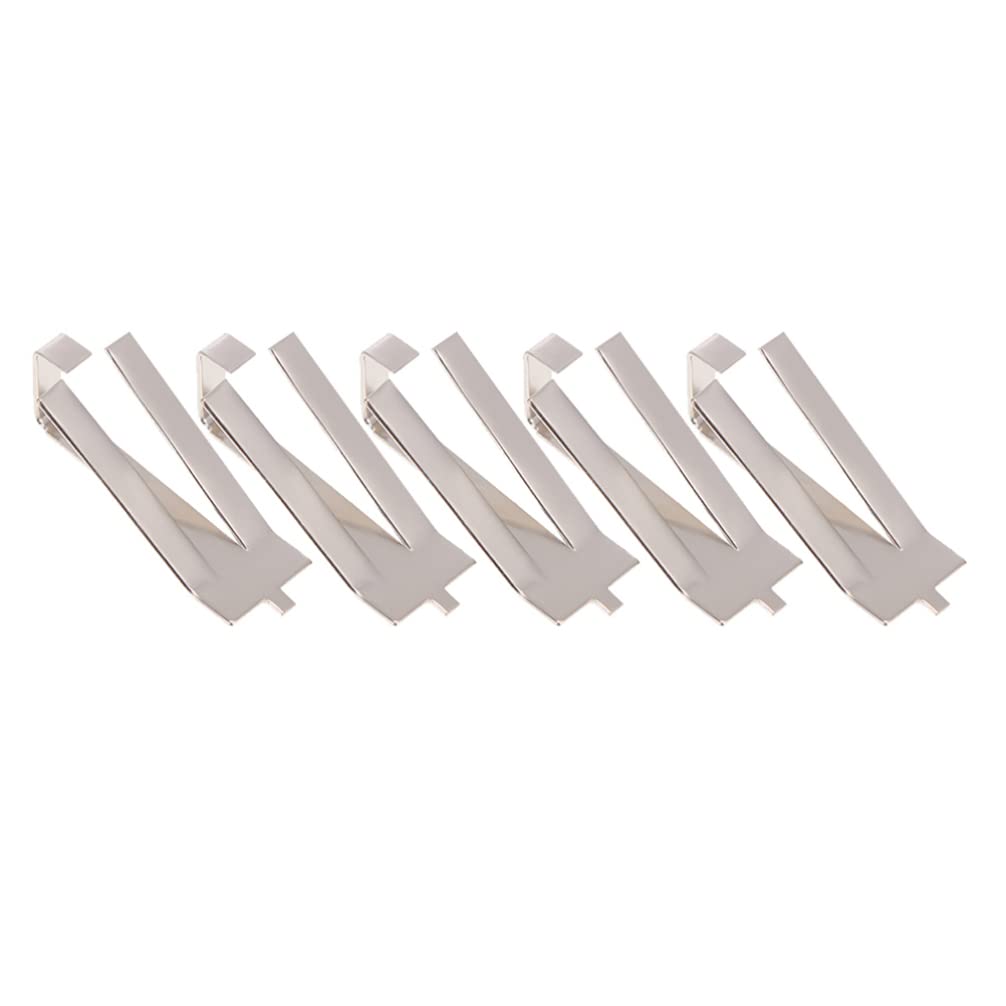 5 Pcs 3D Printer Glass Bed Clips - Stable Platform Clamps for Creality Ender 3/5, Anycubic, Prusa - Heat Resistant Fixation Clips for 3D Printing Accessories - Perfect for Home DIY Printing Projects