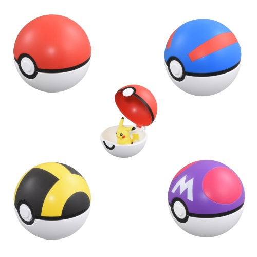Pokemon Moncolle Monster Ball Series Takara Tomy 3 Inch Collectible Action Figure - Perfect for Display, Gifts & Pokemon Fans Collection