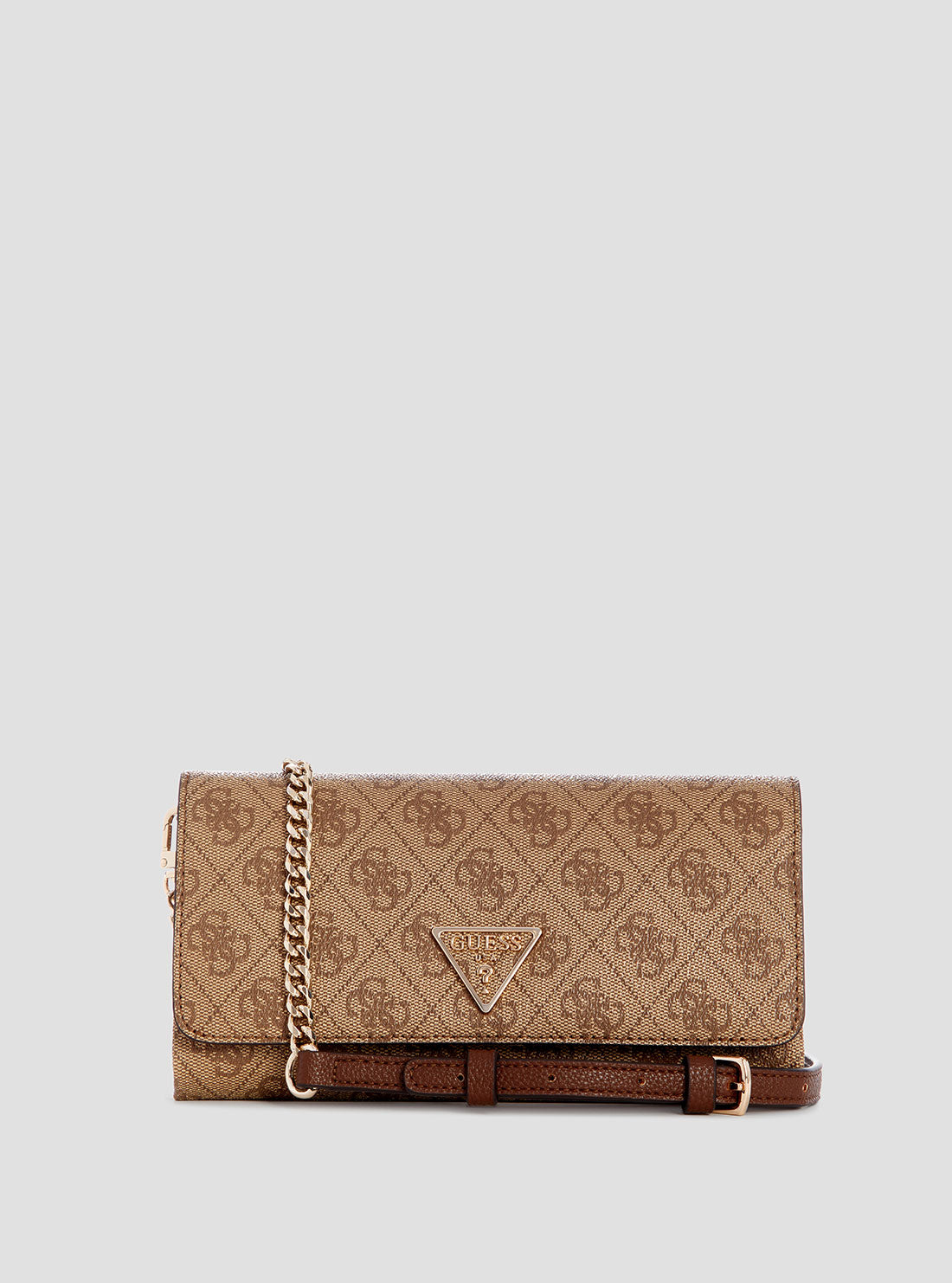 Noelle Crossbody Organizer Bag with Logo - Stylish Brown Leather Purse for Women | Perfect for Work, Travel & Everyday Use