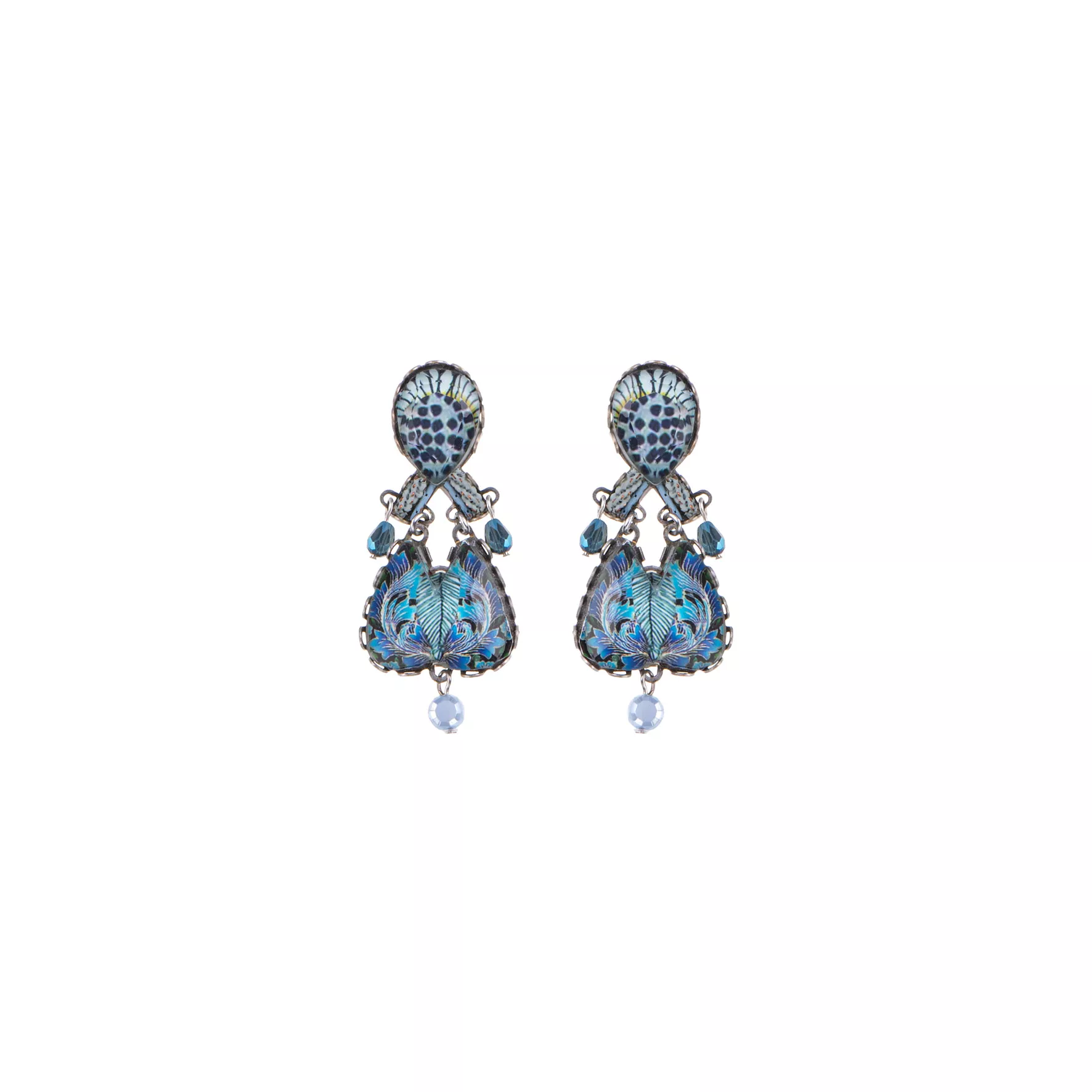 Deep Sea Set - Elegant Mira Earrings for Women, Hypoallergenic Dangle Earrings, Perfect for Parties, Weddings & Everyday Wear