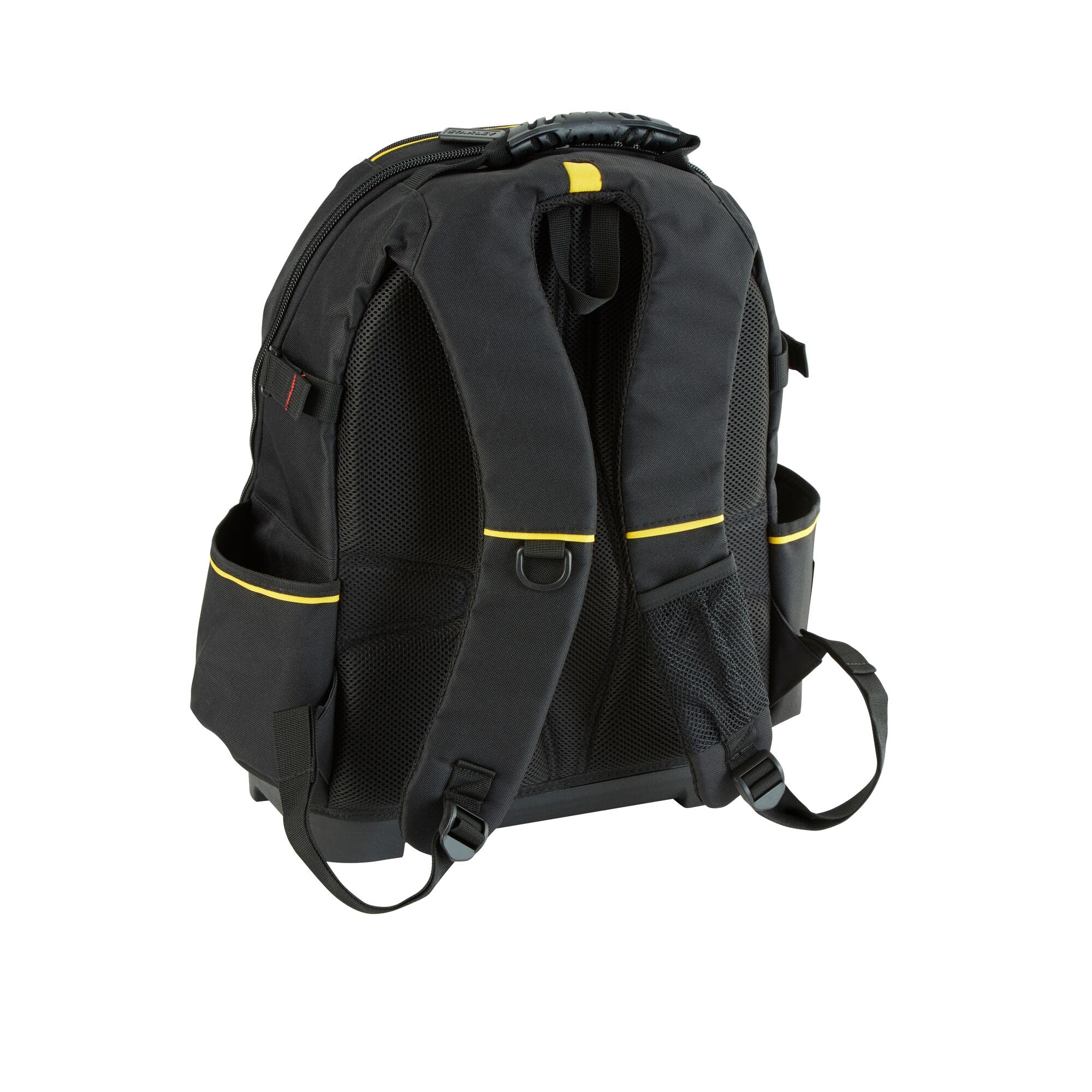 Stanley Heavy Duty Tool Backpack - Large Black Work Backpack for Construction, Tools & Equipment - Durable Storage for Job Sites, Camping & Outdoor Adventures