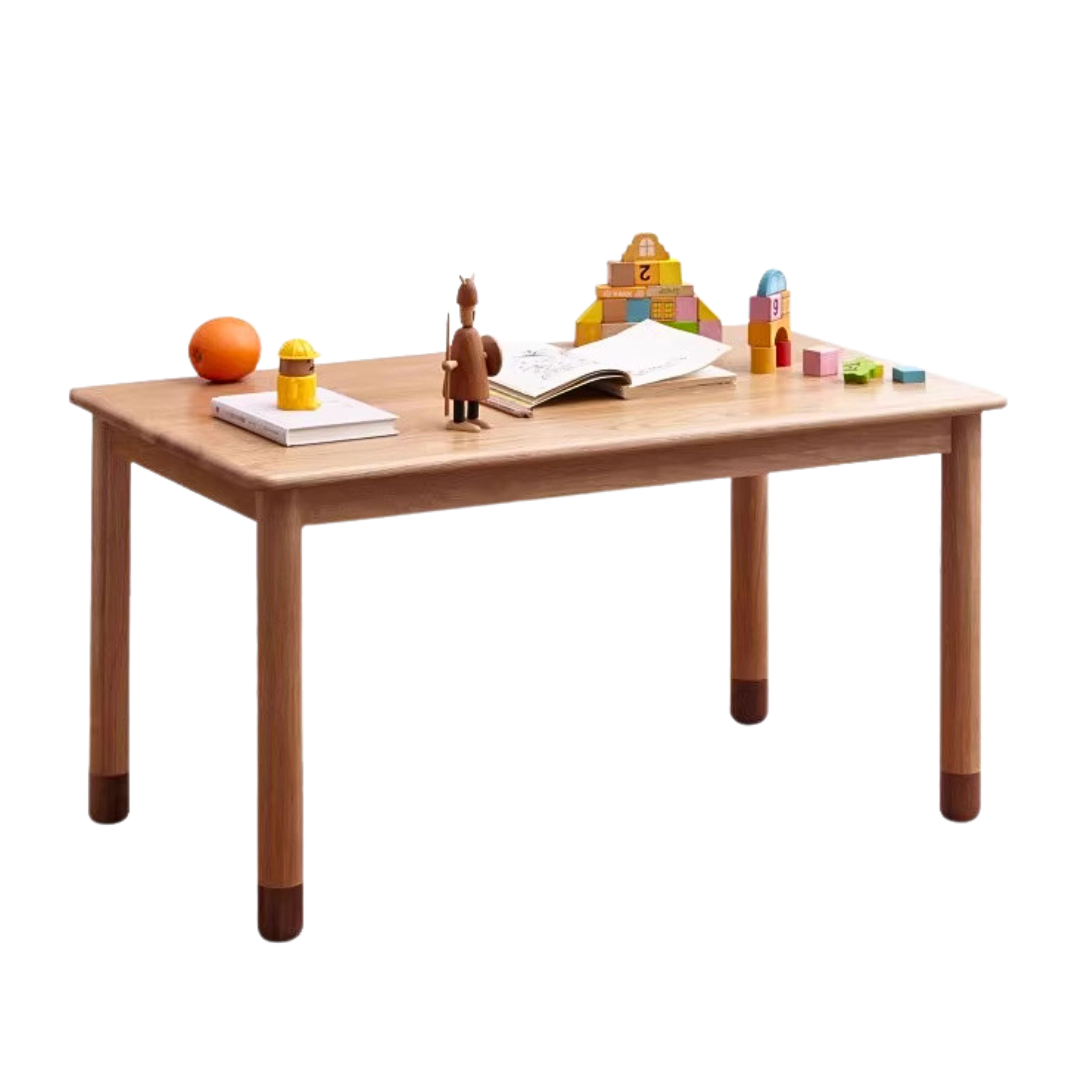31.4x19.6x19.6 inch/ 80x50x50 cm/ Natural wood color/ children's handicraft table