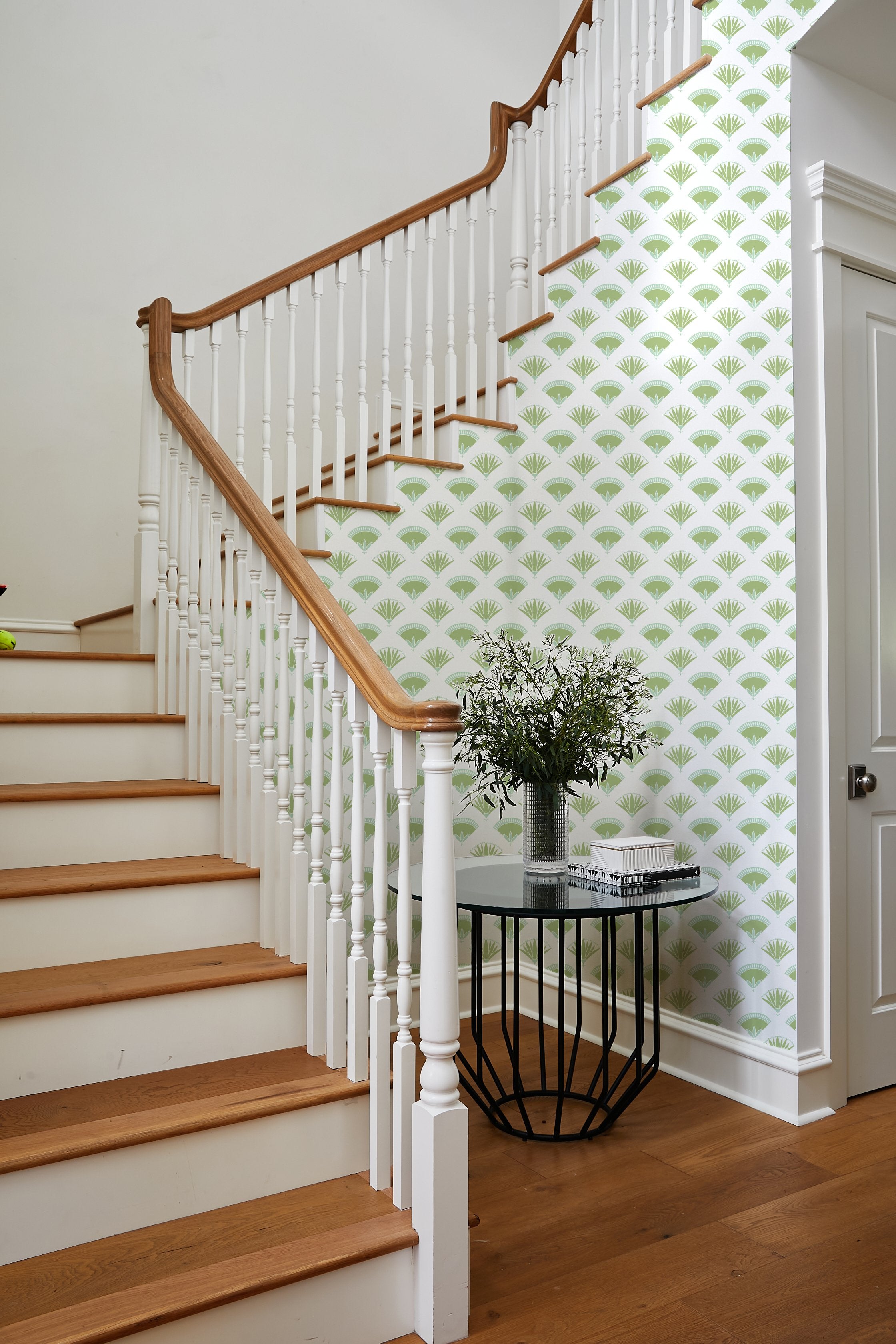 Lotus Papyrus Wallpaper by Tea Collection - Premium Moss Green Botanical Wall Decor for Living Room, Bedroom & Office