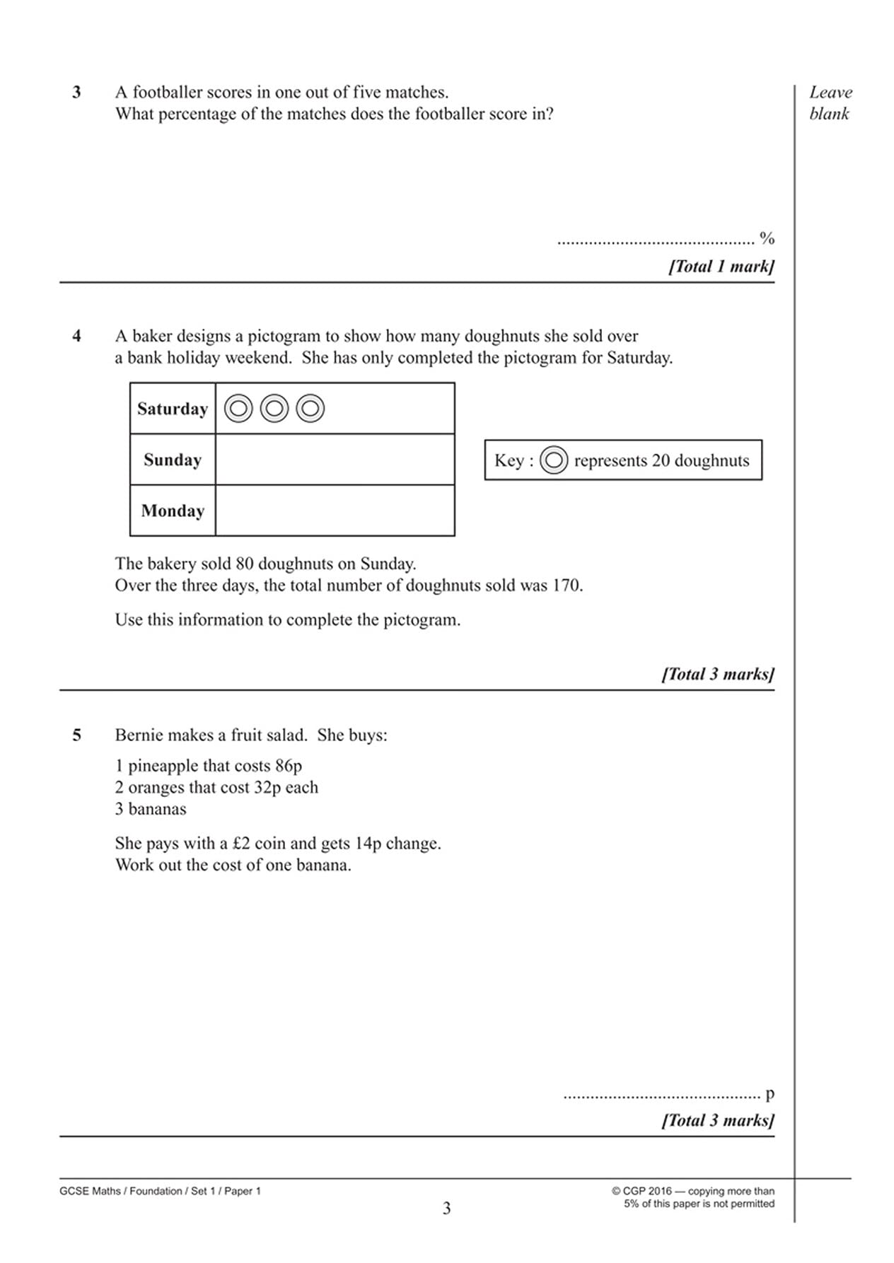 GCSE Maths Edexcel Practice Papers: Foundation Level for 2025 & 2026 Exams | CGP Edexcel GCSE Math Workbook | Perfect for Home Study & Exam Preparation