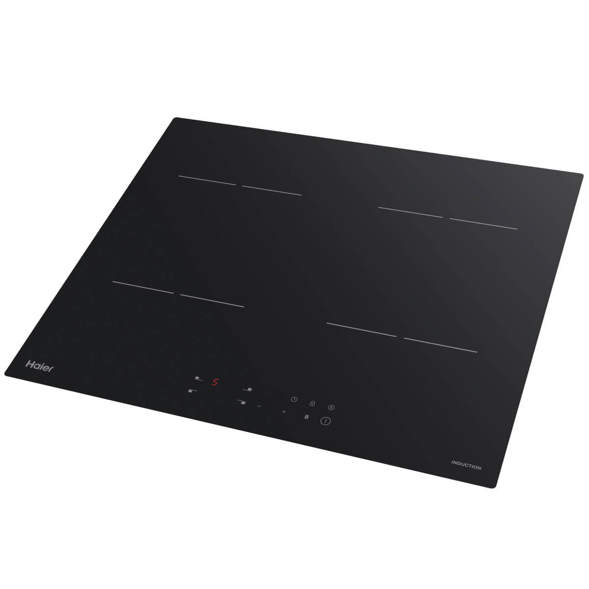 Haier 60cm Low Current Induction Cooktop HCI604TPB3 - Energy Efficient Portable Stove for Fast Cooking | Perfect for Small Kitchens, Apartments & RVs