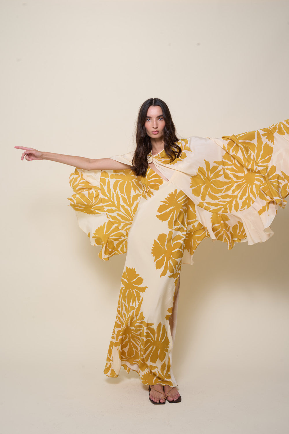 Dream Orchard Cape - Lightweight & Stylish Women's Shawl Wrap for Evening Parties, Weddings, and Outdoor Events