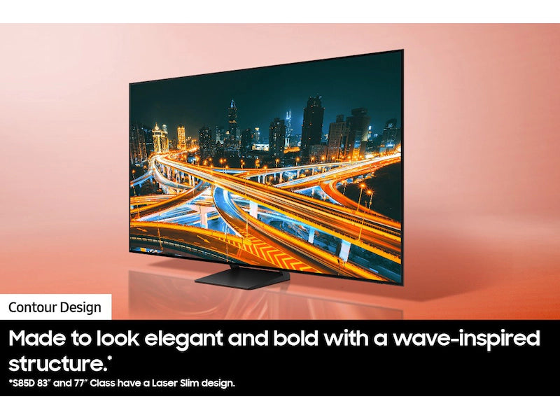 Samsung Class OLED S85D 4K Smart TV with HDR, Alexa Built-in - Perfect for Home Theater & Gaming Entertainment
