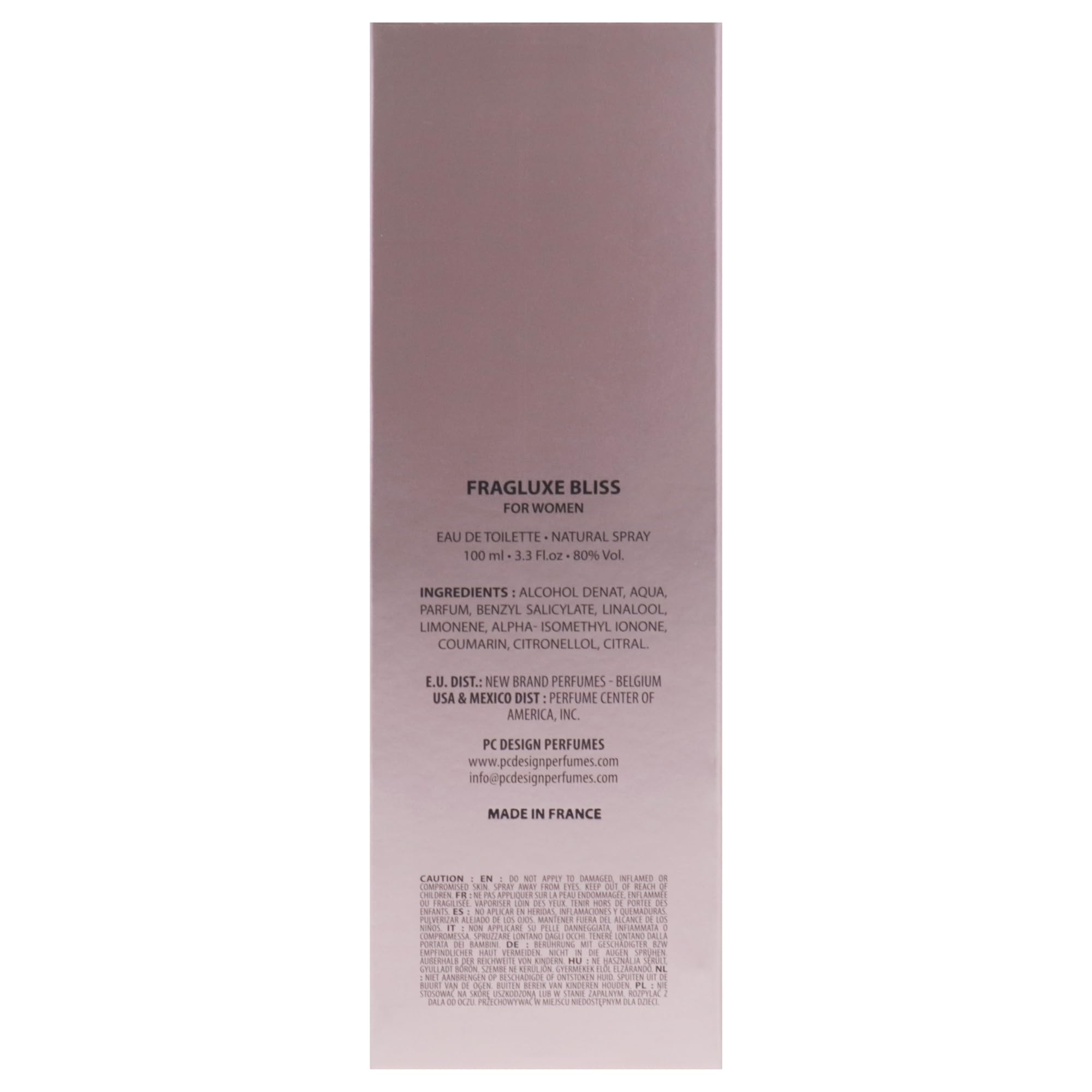 Bliss for Women Eau de Toilette Spray - 3.3 oz | Floral Fragrance for Day & Night Wear | Perfect for Work, Date Night & Special Occasions