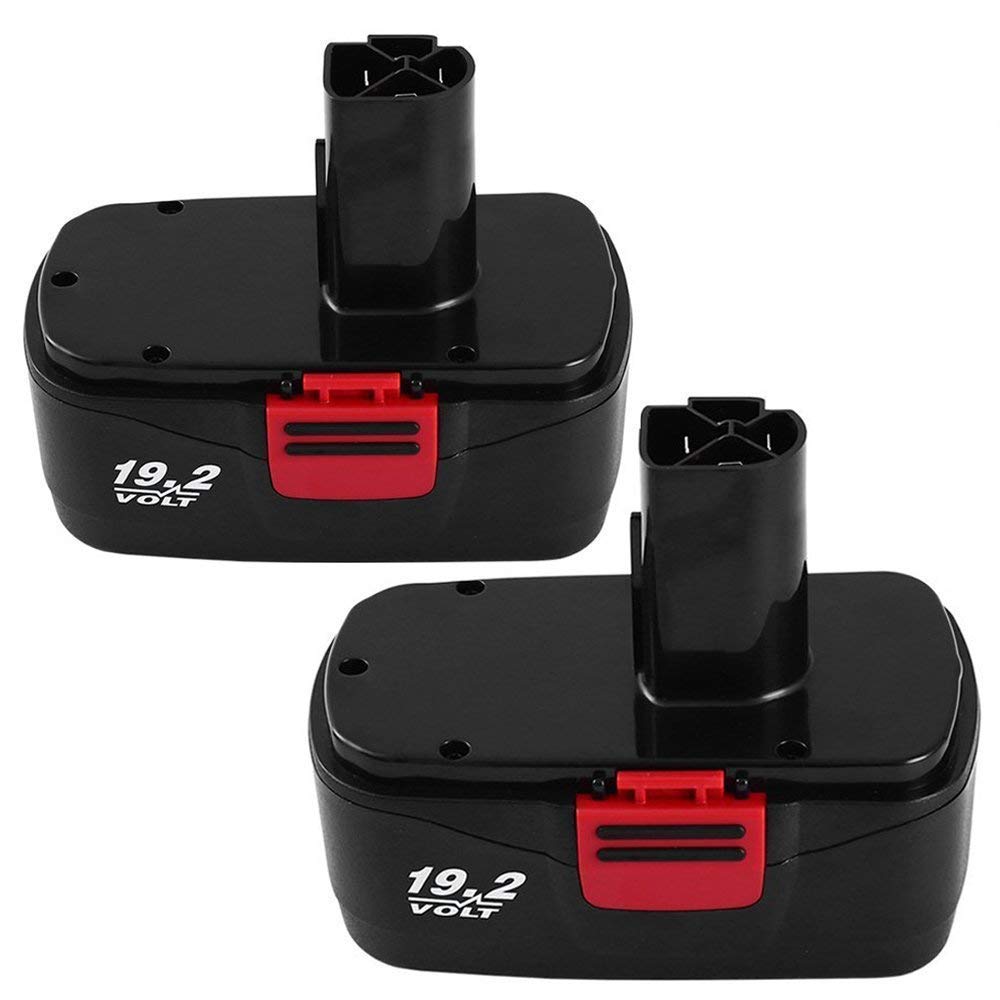 2-Pack Craftsman 19.2V C3 Replacement Battery - Compatible with DieHard 1323903, 130279005, 11375, 11045, 315.115410, 315.11485 - 2.0Ah Lithium-Ion Power for Cordless Drills & DIY Tools - Perfect for Home Improvement Projects & Professional Workshop Use