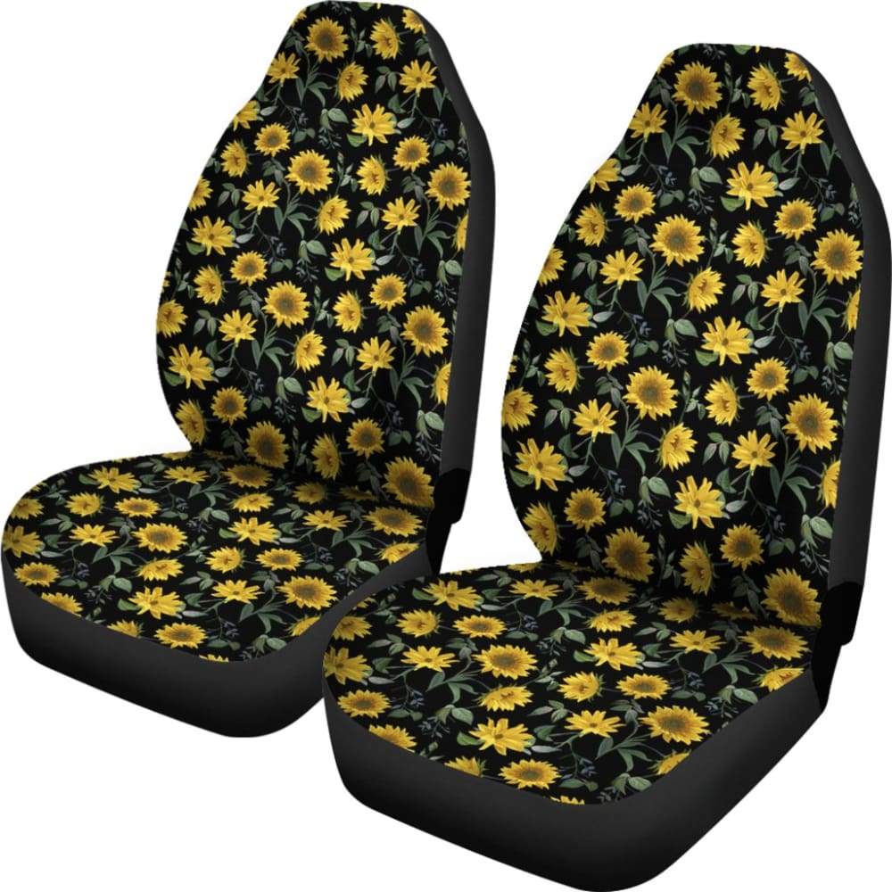 Stylish Sunflower Car Seat Covers - Perfect Gift for Women & Car Lovers - Universal Fit for Most Vehicles - Great for Road Trips & Daily Commutes
