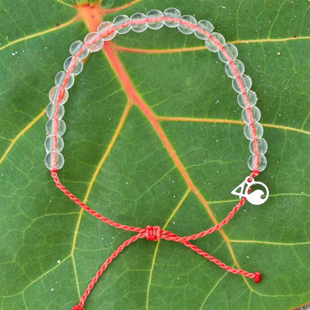 4ocean Beaded Bracelet for Women & Men - Eco-Friendly Ocean Plastic Jewelry - Perfect for Beach, Travel & Everyday Wear