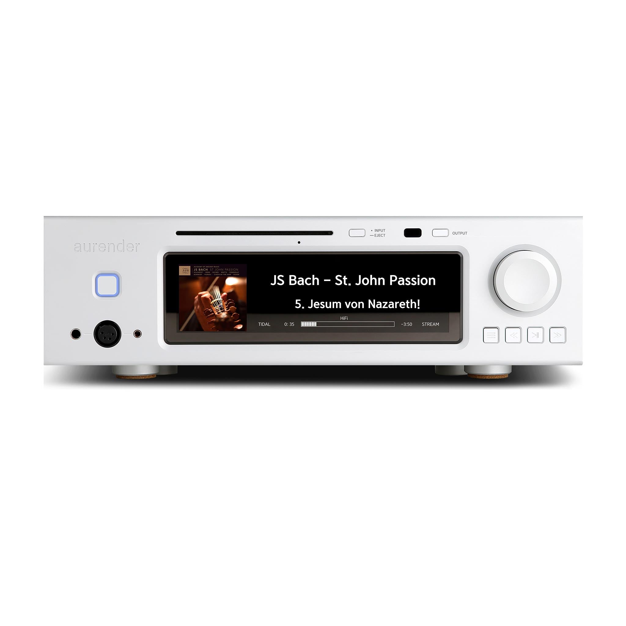 Aurender A30 High-Resolution Music Server & Streamer with MQA DAC - Premium Audio System for Home Theater & Audiophile Listening