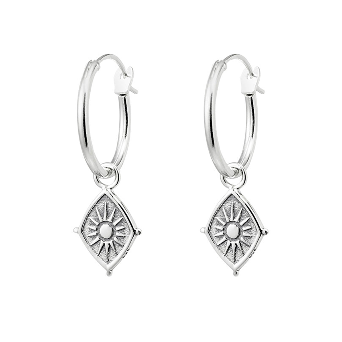 Rising Sol Hoops - Trendy Handmade Beaded Earrings for Women | Boho Chic Jewelry Gift | Perfect for Summer Festivals, Beach Vacations & Everyday Wear