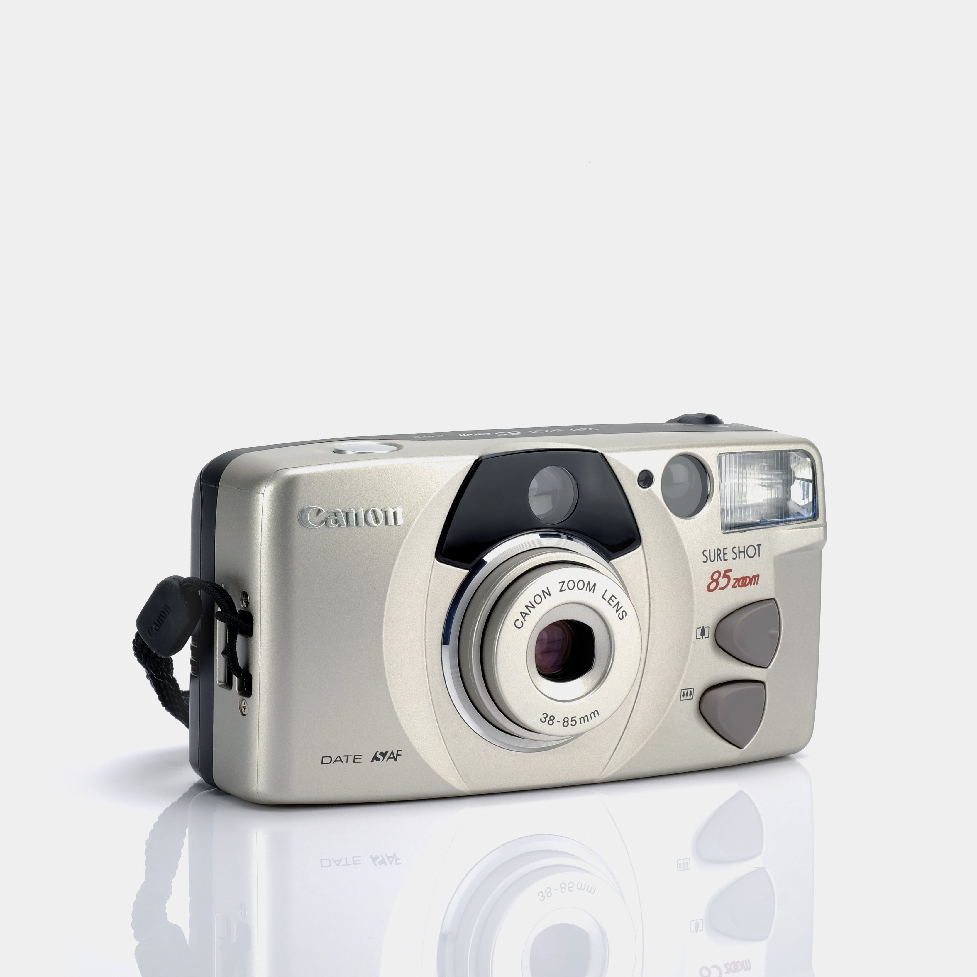 Canon Sure Shot 85 Zoom 35mm Film Camera - Vintage Point & Shoot Camera with 38-85mm Zoom Lens for Travel, Street Photography & Everyday Use