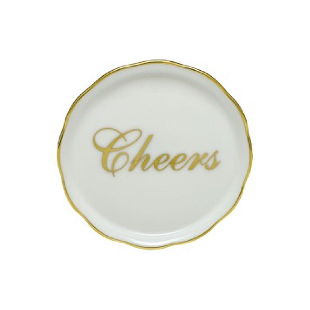Cheers 4 Coaster - Set of 4 Premium Absorbent Drink Coasters for Home, Office & Bar - Perfect for Coffee, Beer & Wine Glasses - Protect Your Tables in Style