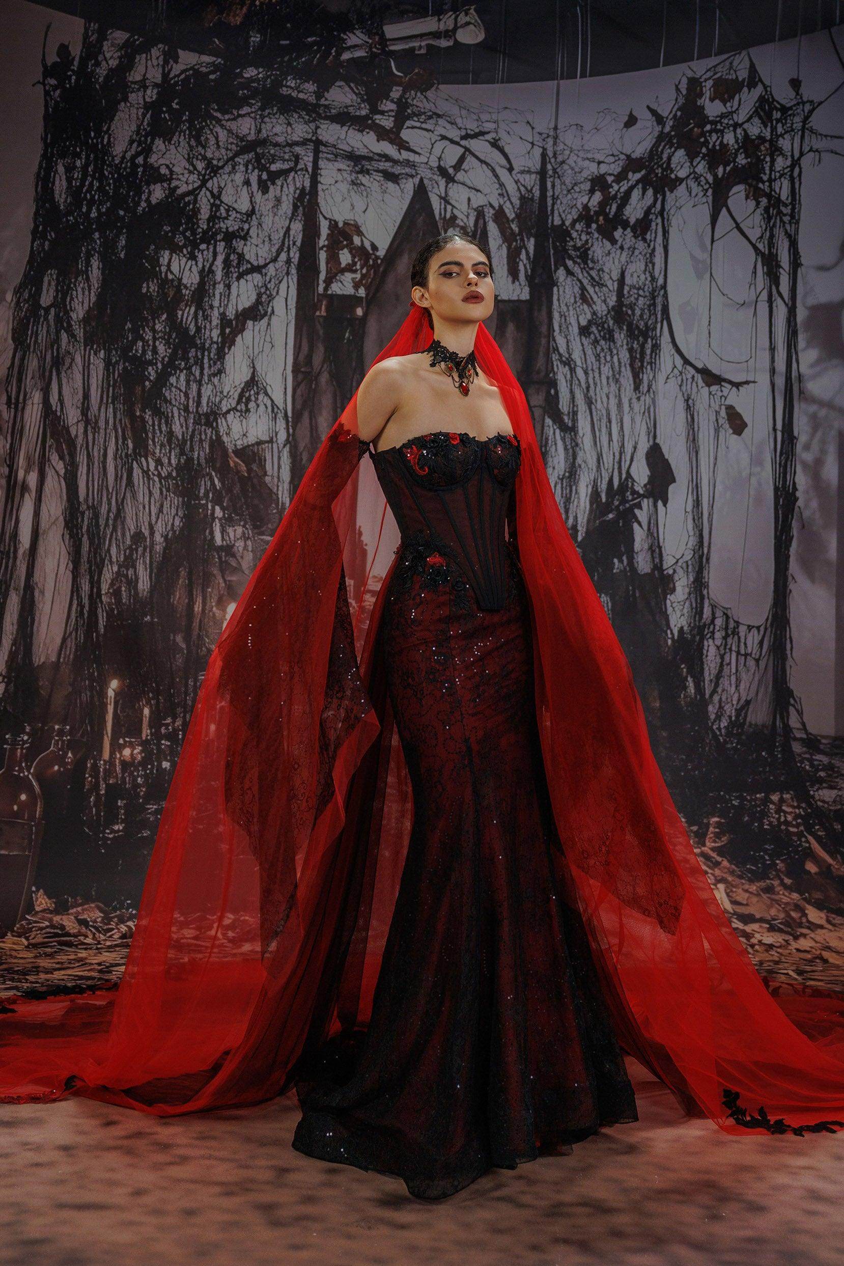 As Picture:Black/Vermilion