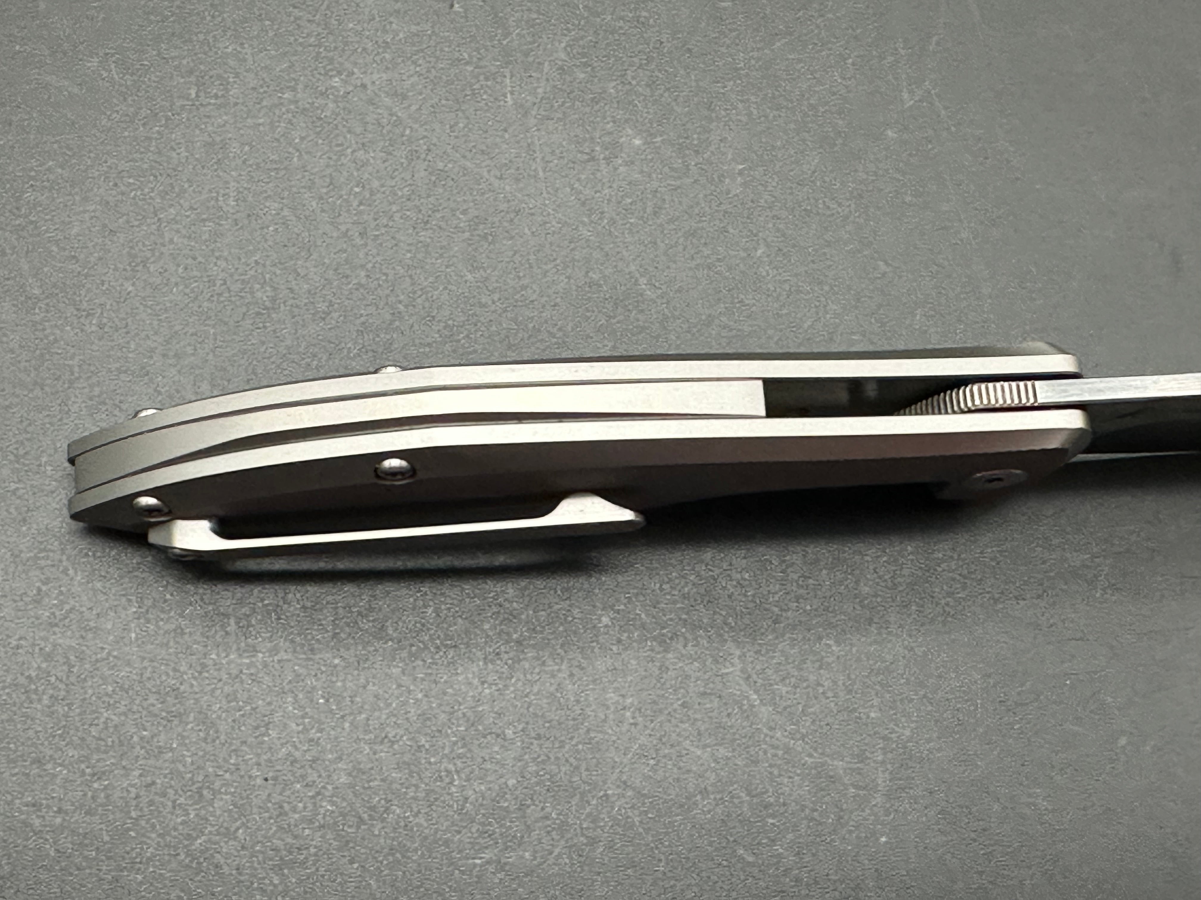 Artisan Cutlery Weyden ATZ 1859G S90V Blade Titanium Handle Folding Knife - Outdoor Camping, Hunting, Survival & EDC Gear