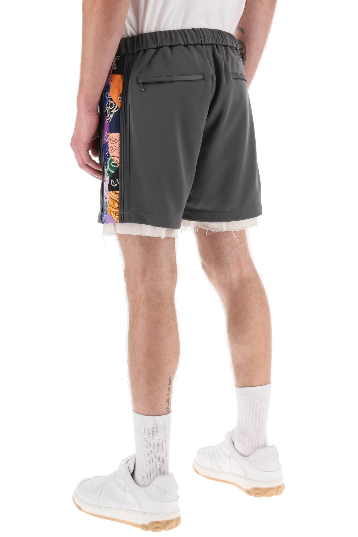 Children of the Discordance Jersey Shorts with Bandana Bands - Stylish Streetwear for Men | Perfect for Summer Outfits & Casual Wear