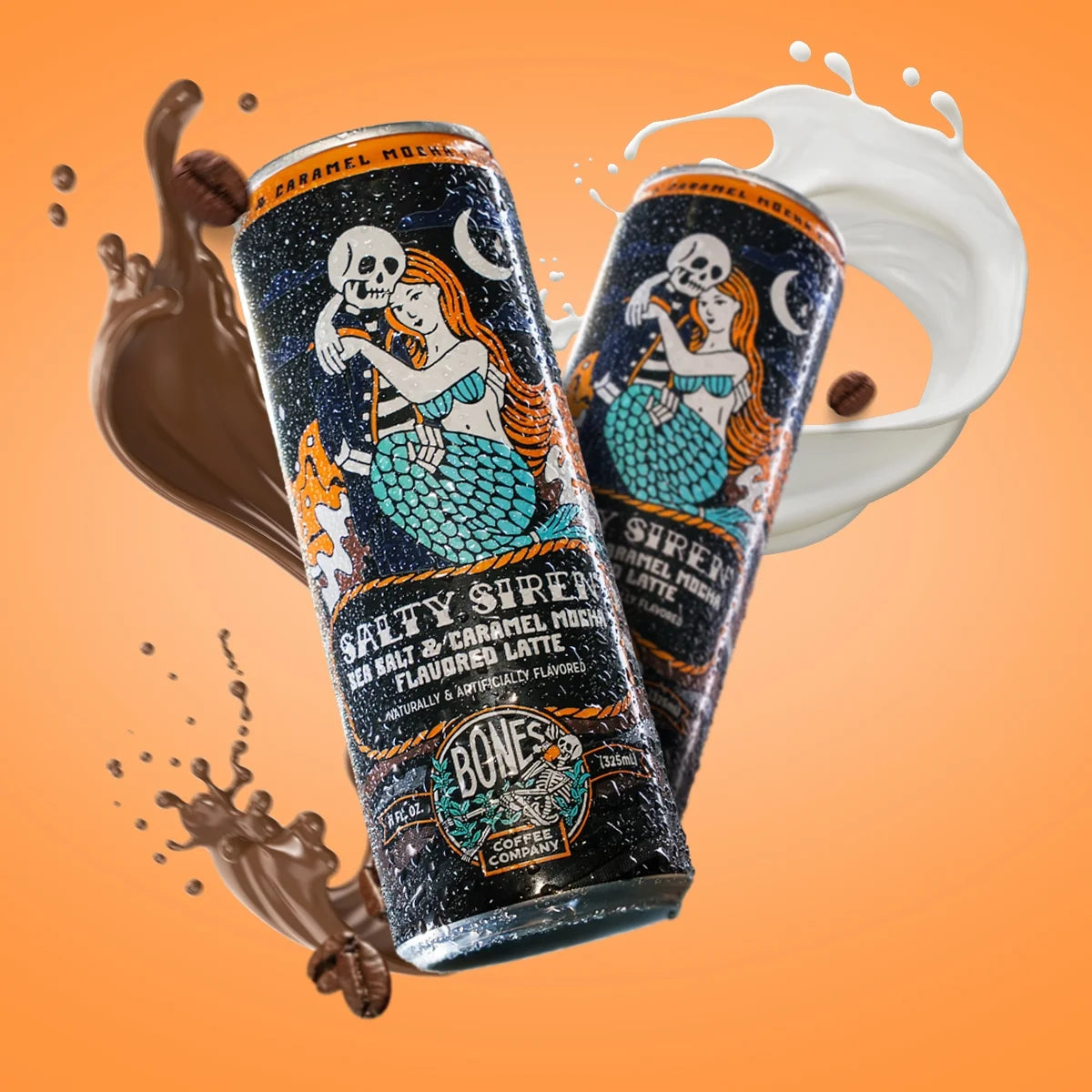 Salty Siren Latte - Premium Sea Salt Caramel Coffee Mix for Home & Office - Perfect for Morning Boost or Afternoon Pick-Me-Up