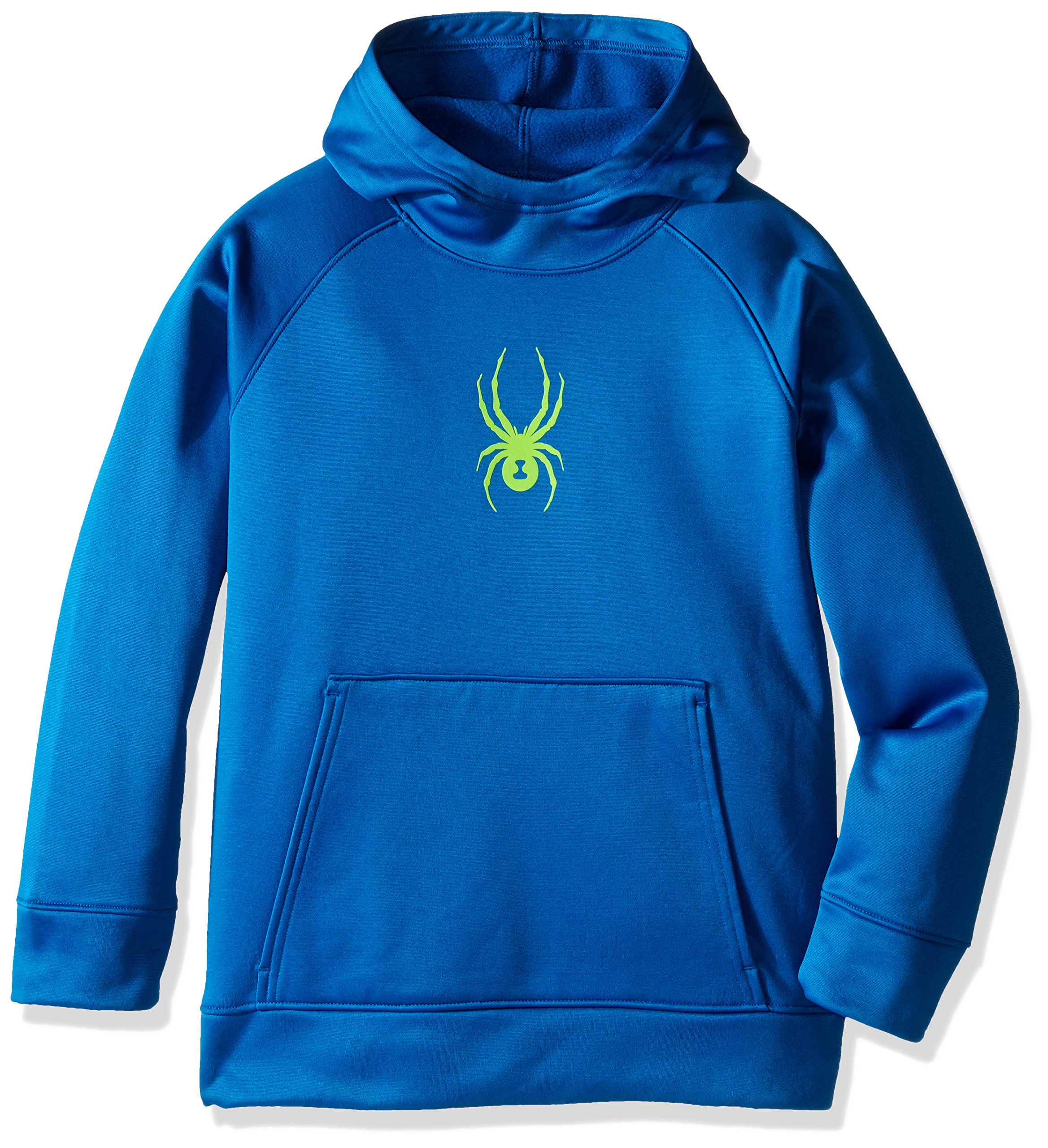Spyder Boys Edge Hoody - Kids' Fleece-Lined Winter Jacket for Outdoor Play & Snow Activities | Warm & Comfortable Cold Weather Gear