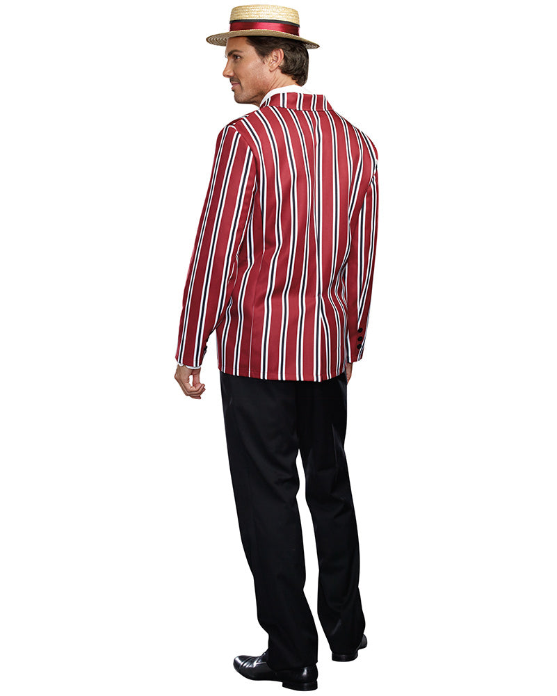 Good Time Charlie Men's 1920s Costume - Vintage Gangster Outfit for Halloween, Themed Parties & Cosplay