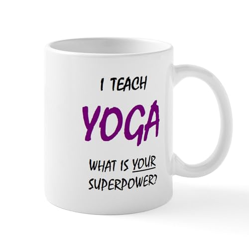White - Teach Yoga Mug Mugs