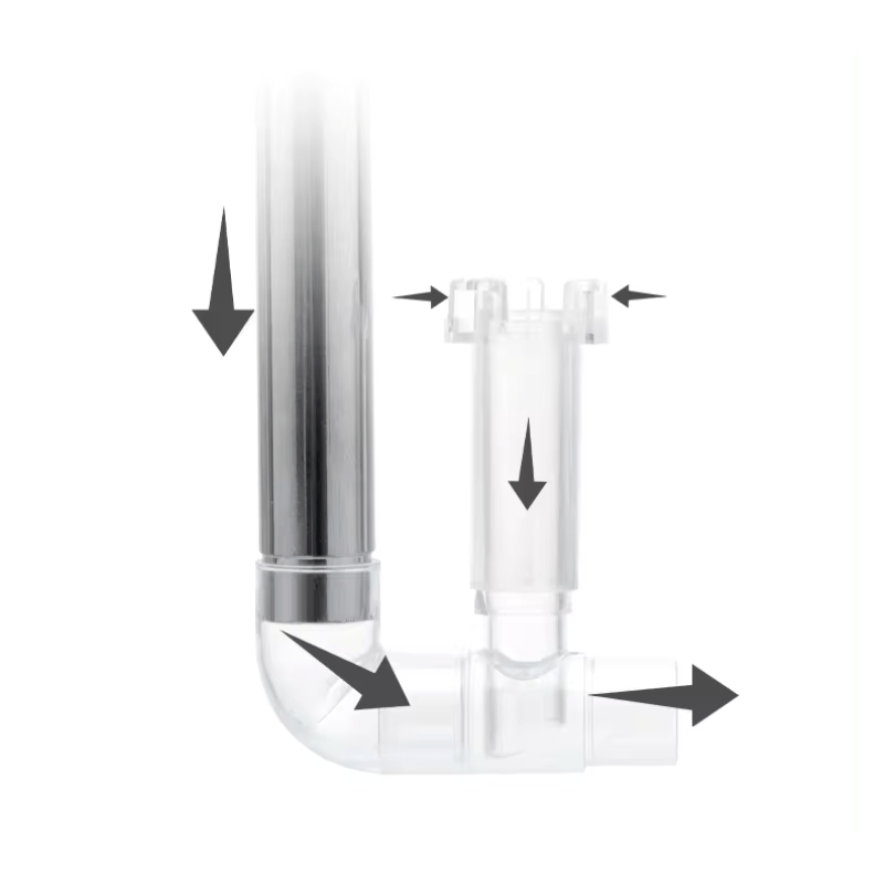 AQUAPRO NVS Skimmer Outflow & Inflow 12mm/16mm with Suction Cups - Perfect for Aquarium Filtration & Water Circulation