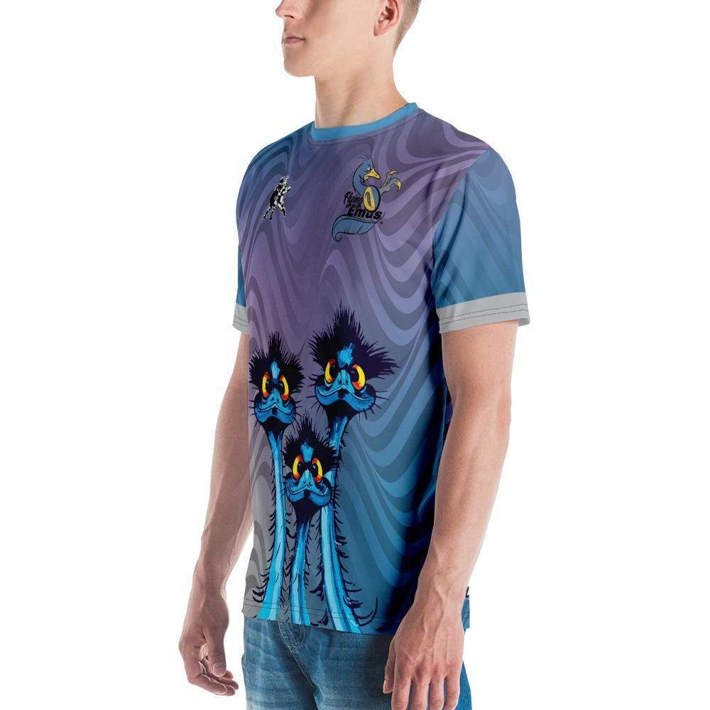 Flying Emus Cheers Graphic Short Sleeve T-Shirt for Men & Women - Casual Summer Tee for Outdoors, Travel and Streetwear Fashion