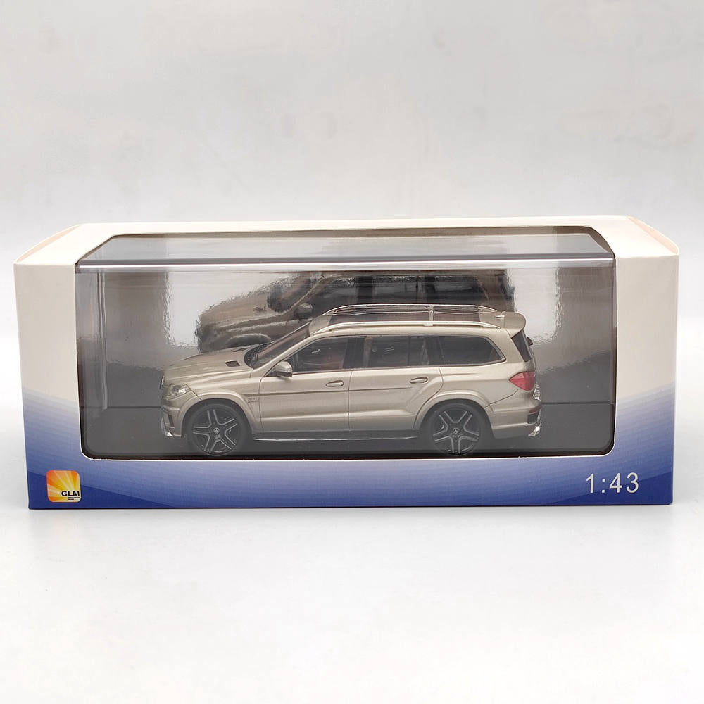 1/43 Scale GLM Models Mercedes Benz AMG G63 X166 2013 Diecast Resin Toy Car - Limited Edition Collectible Gift for Car Enthusiasts & Model Collectors (Perfect for Display, Gifting, and Home/Office Decoration)