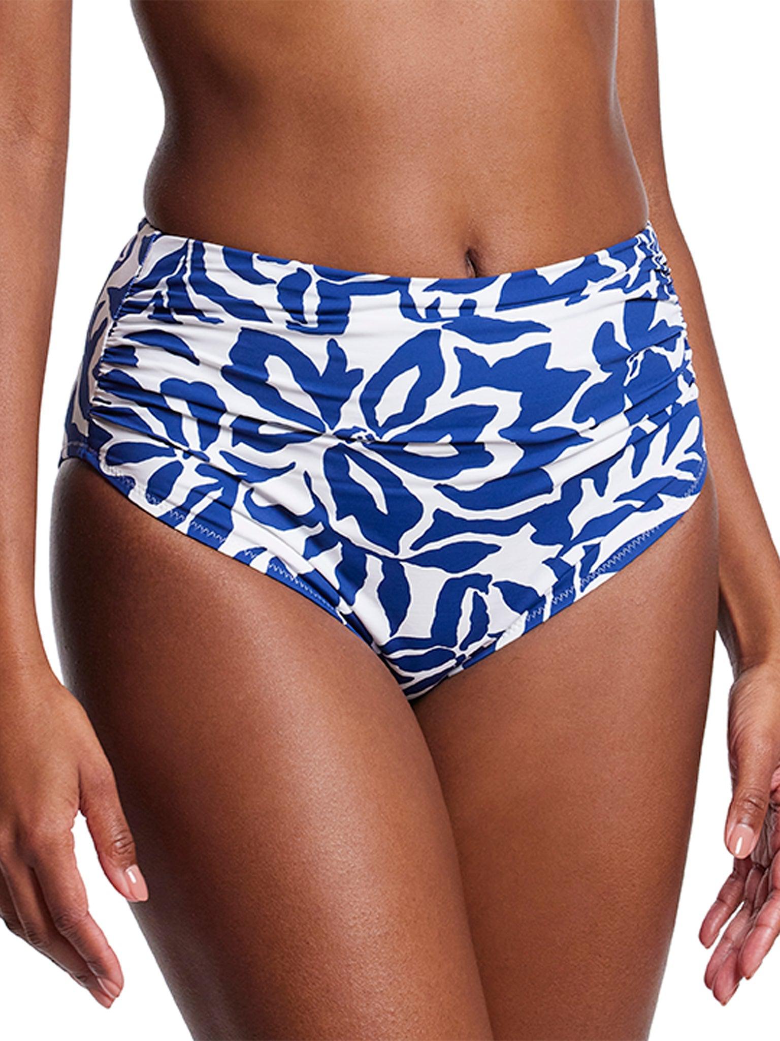 High Rise Cheeky Swimsuit Bottom - Sexy Tummy Control Swimwear for Women | Perfect for Beach, Pool & Vacation