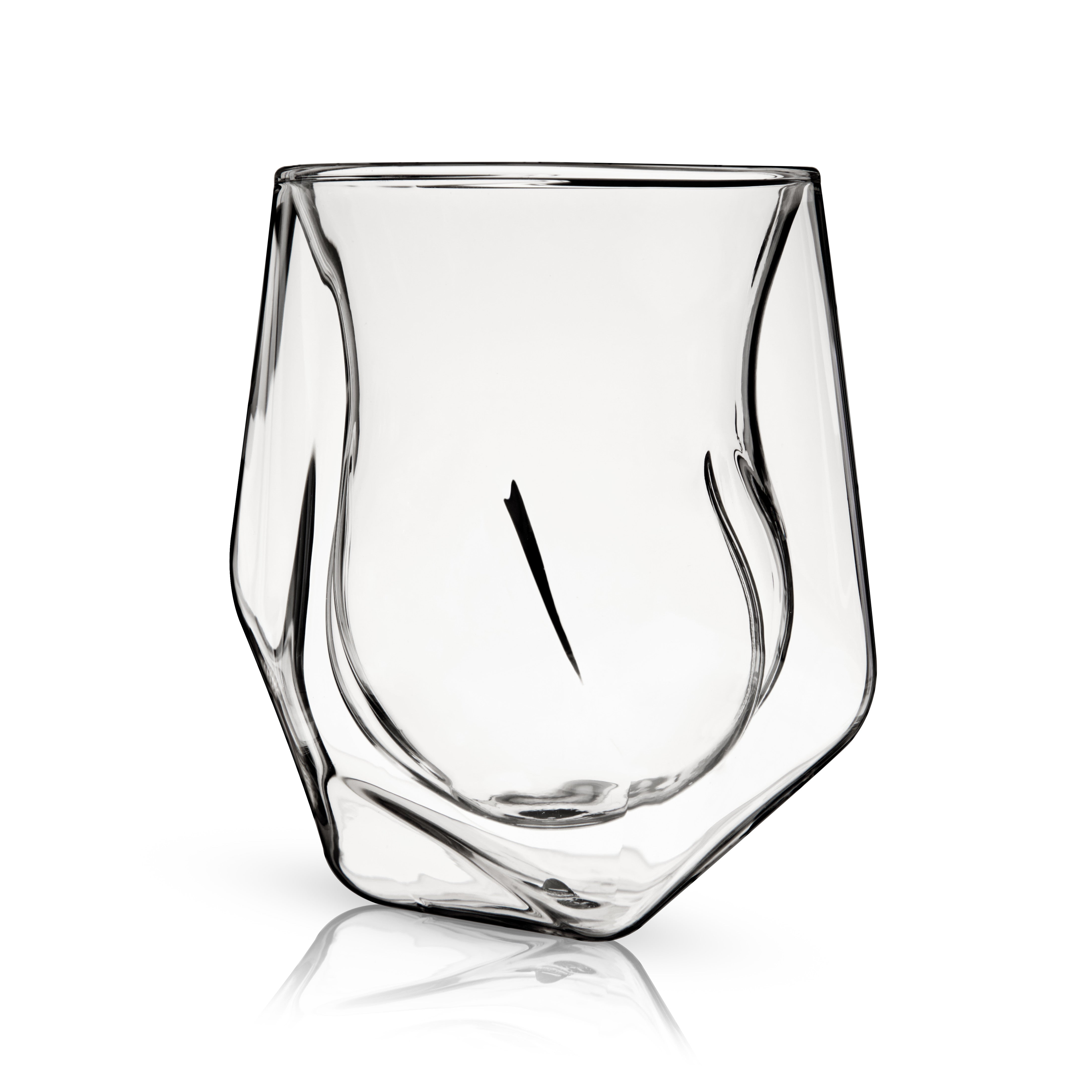 Premium Alchemi Double Walled Aerating Tumbler - 18oz Insulated Stainless Steel Wine Glass with Lid - Perfect for Red Wine, Cocktails & Outdoor Parties